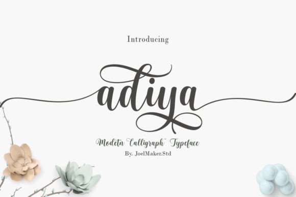 Adiya Font for Creative Makers