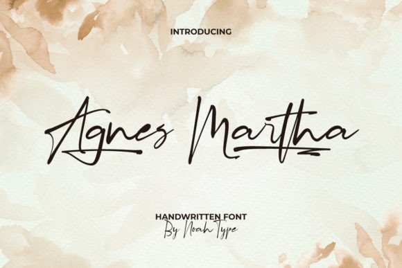 Agnes Martha Font for Creative Projects