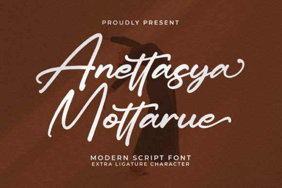 Anettasya Mottarue – A Modern Script Font