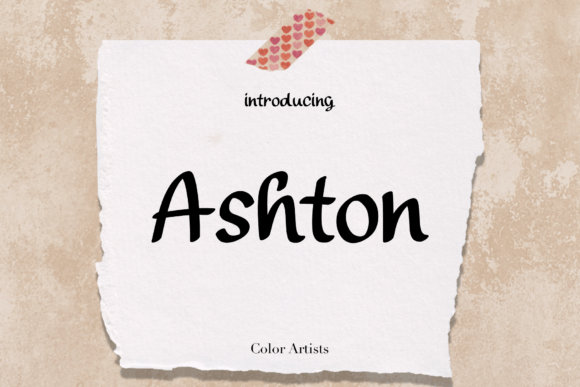 Ashton Font for Creative Projects