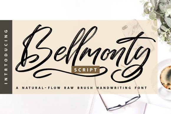 Bellmonty Font: Elegant Script for Creative Projects