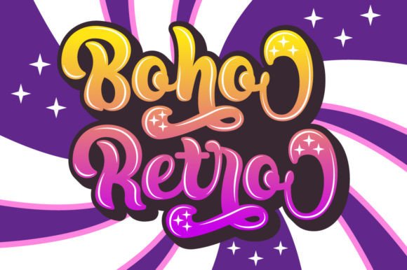 Boho Retro Font for Bold Branding