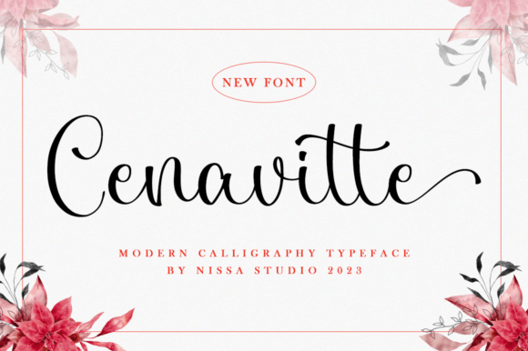 Cenavitte: Elegant Script Font