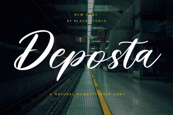 Deposta: A Script Font for Elegant Design