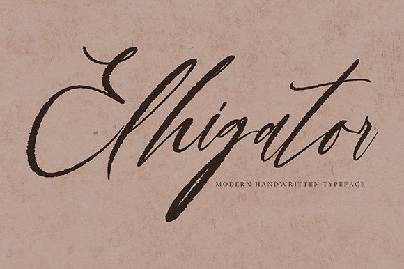 Elhigator: A Stylish Script Font for Elegant Branding