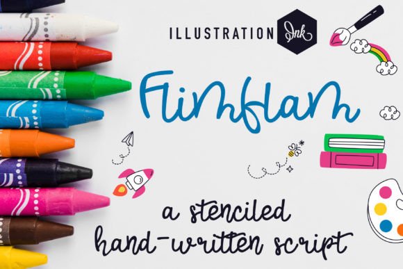 Flimflam: A Handwritten Font for Elegant Design