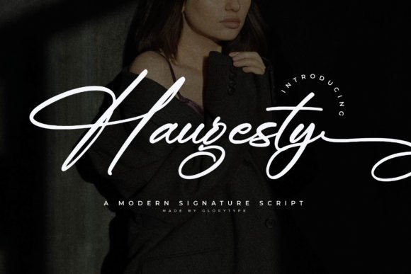 Haugesty Font for Creative Projects