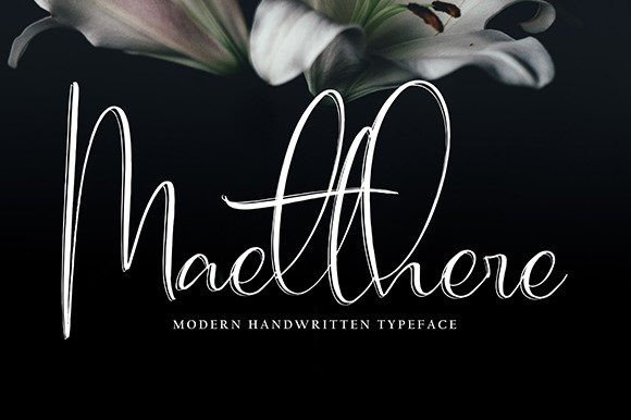 Maetthere: A Premium Script Font for Business Branding
