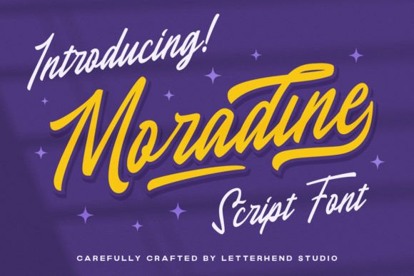 Moradine Font: Modern Script for Designers
