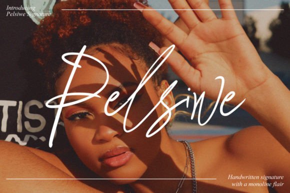 Pelsiwe: A Graceful Script Font for Elegant Design