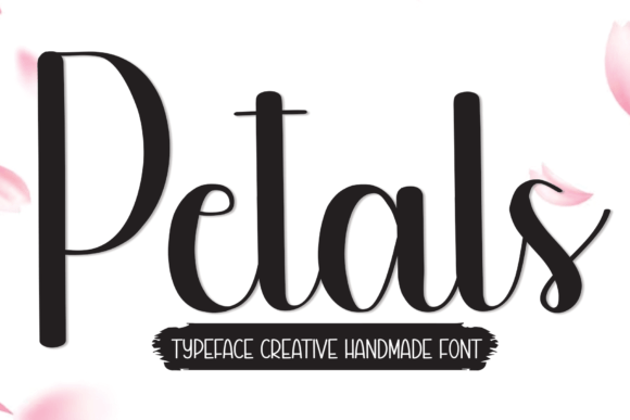 Petals: A Romantic Font for Business Branding