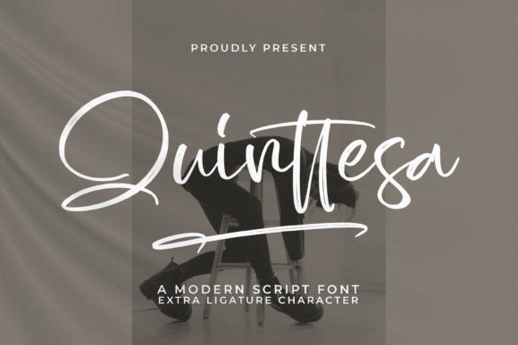 Quinttesa: A Modern Script Font