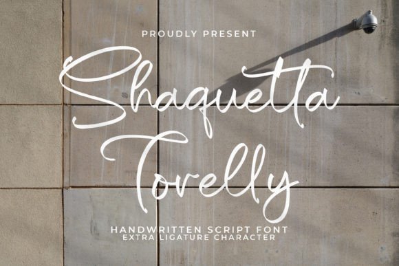 Shaquetta Torelly Font for Branding