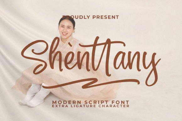 Shenttany: A Dazzling Script Font