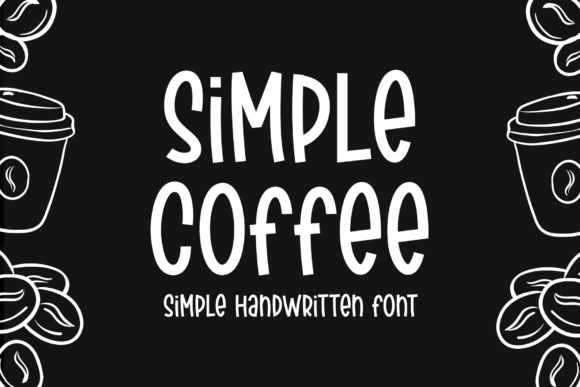 Simple Coffee Font for Creative Design