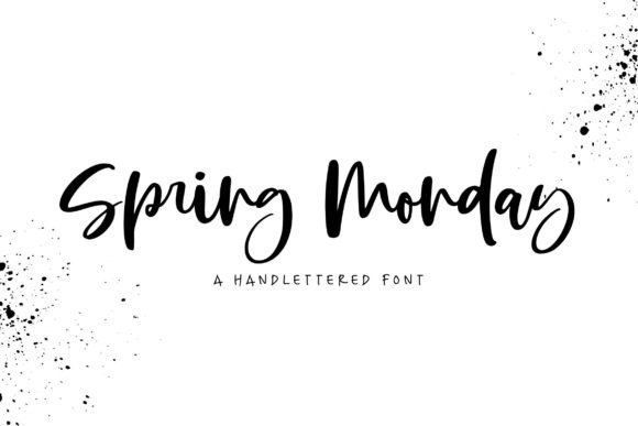 Spring Monday Font Review