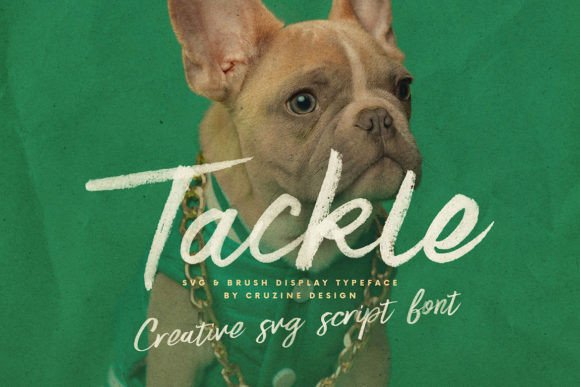 Tackle: A Bold Script Font for Business Branding