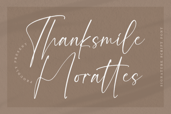 Thanksmile Morattes Font Review