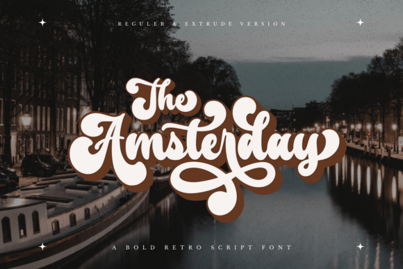 The Amsterday: A Bold Script for Creative Projects