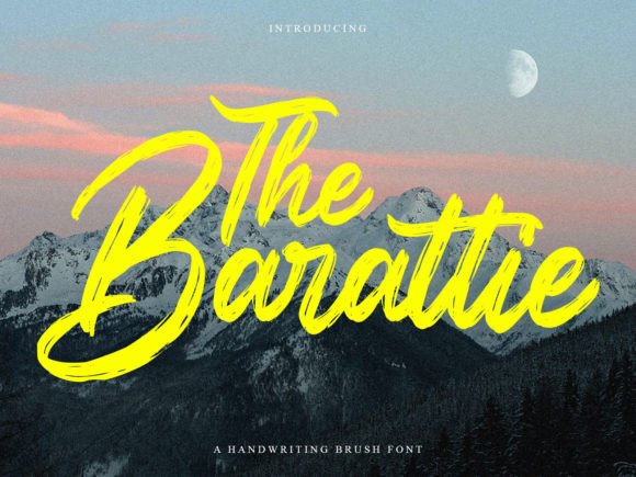 The Barattie Font for Bold Web Design