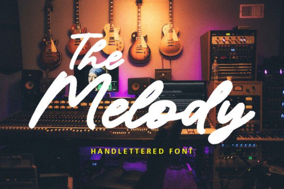 The Melody Font for Creative Campaigns