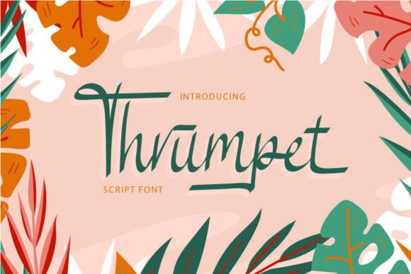 Thrumpet Font for Creative Brands